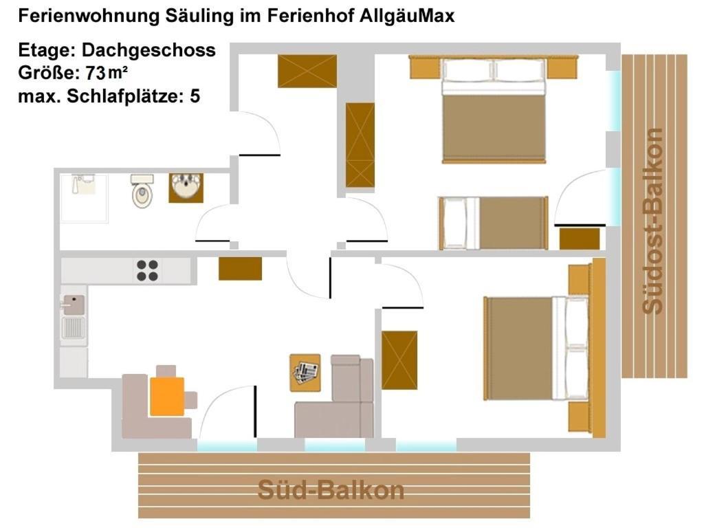 Ferienhof Allgaeumax Füssen Quarto foto